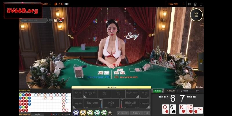 3 tựa game hấp dẫn tại sảnh Casino SV66