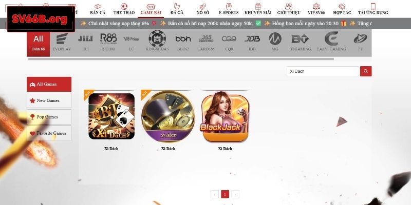 Cách chơi game Xì Dách tại SV66