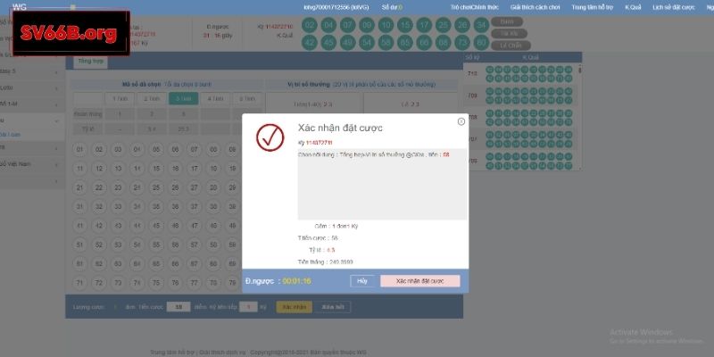 Chiến thuật chơi Keno SV66 không phải ai cũng biết