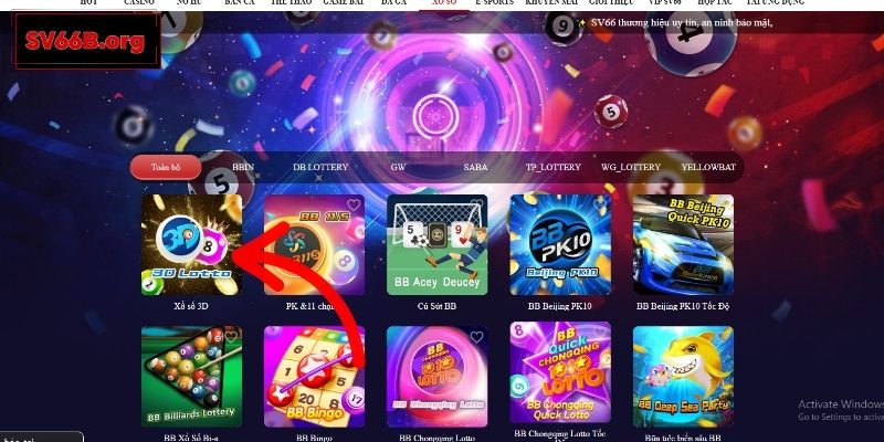 Sơ lược về xổ số 3D SV66