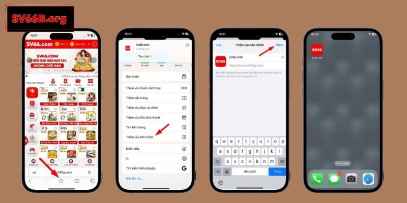 Tải app SV66 cho iOS