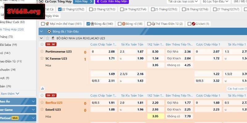 Tổng quan về thể thao SV66