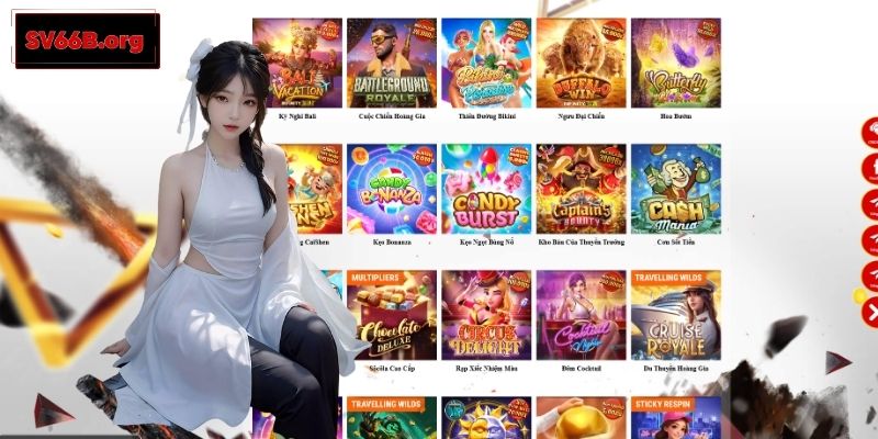 Top trò chơi nổ hũ SV66 được nhiều hội viên săn đón